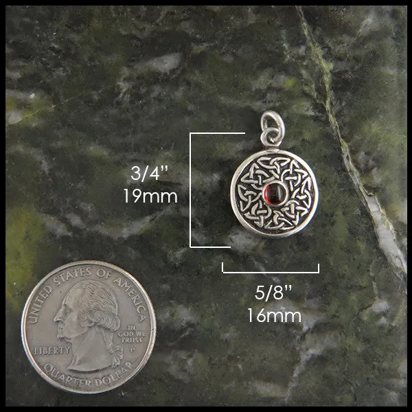 Wheel of Life Pendants in Silver