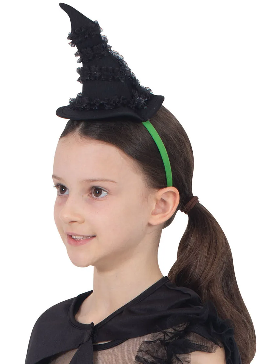 Wicked Girl Elphaba Mini Witch Costume Hat