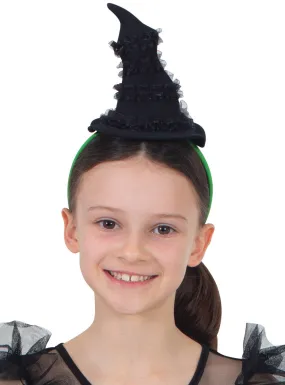 Wicked Girl Elphaba Mini Witch Costume Hat