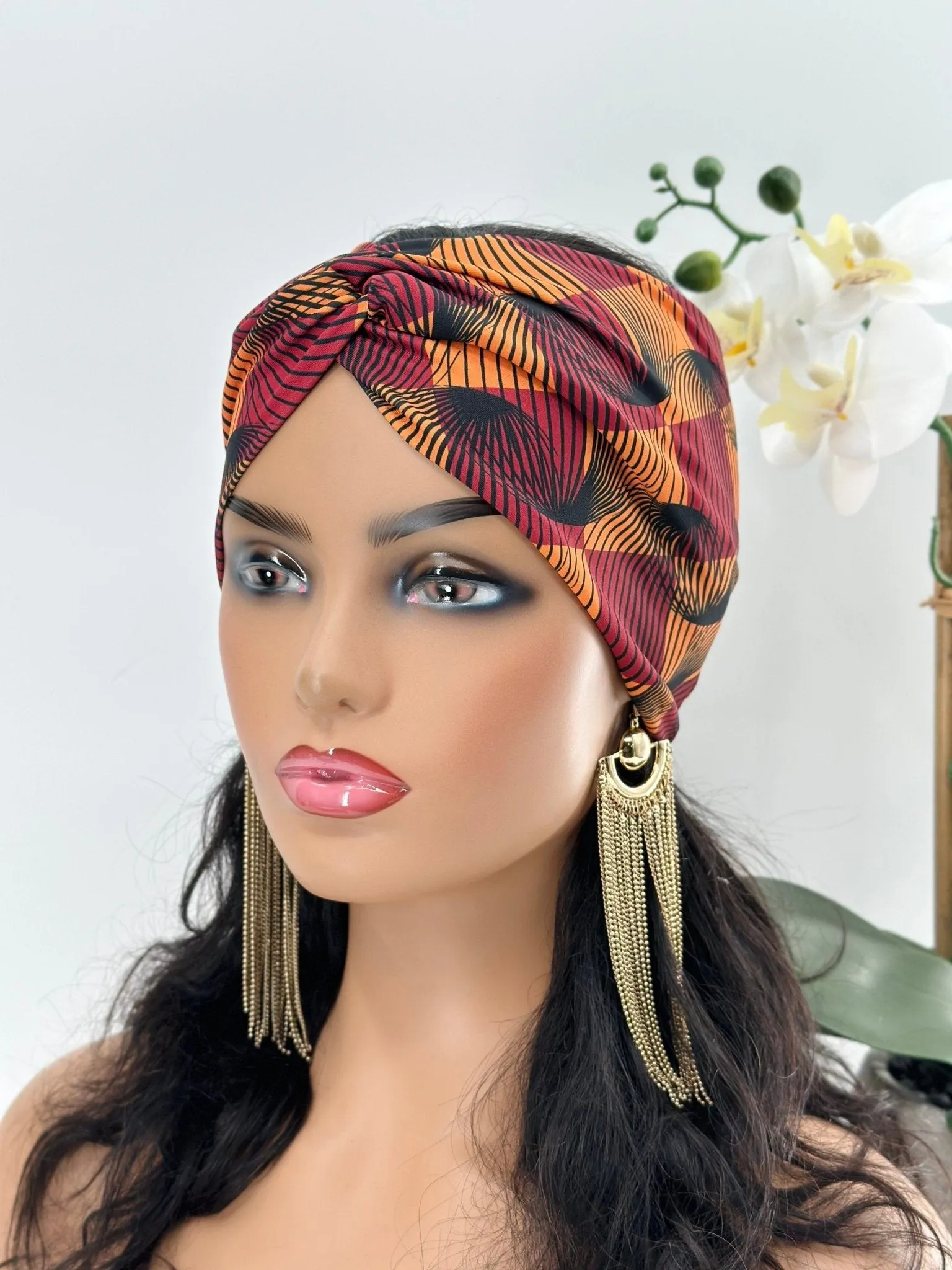 Yowa African Print Twist Headband